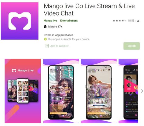 Mango Live Archives .